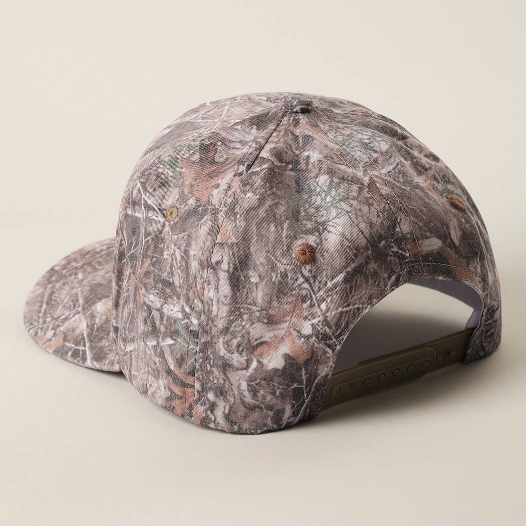 BLESS YOUR HEART Embroidery Camo Trucker Hat
: DK CAMO
