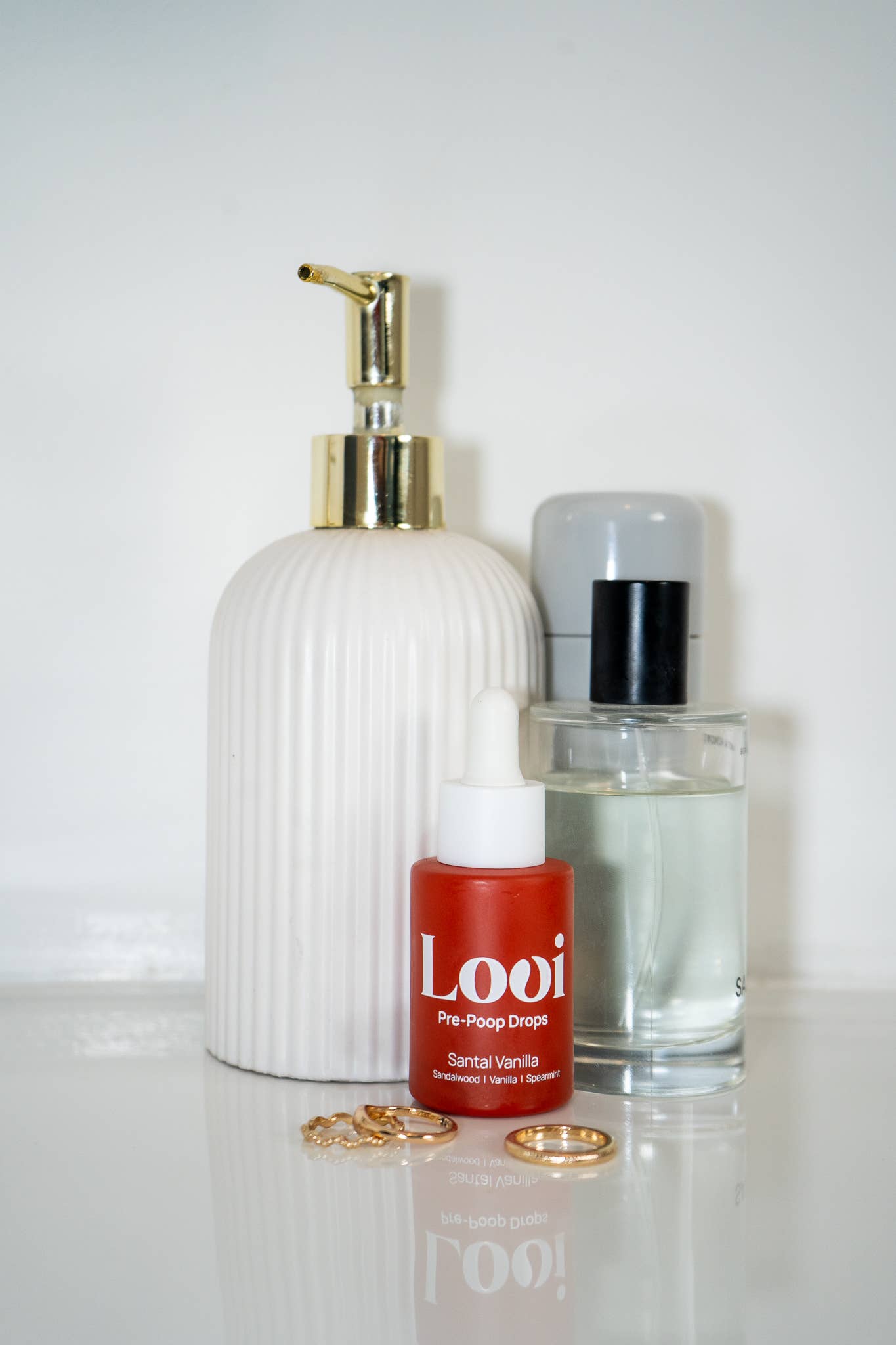 Pre-Poop Toilet Drops — Santal Vanilla