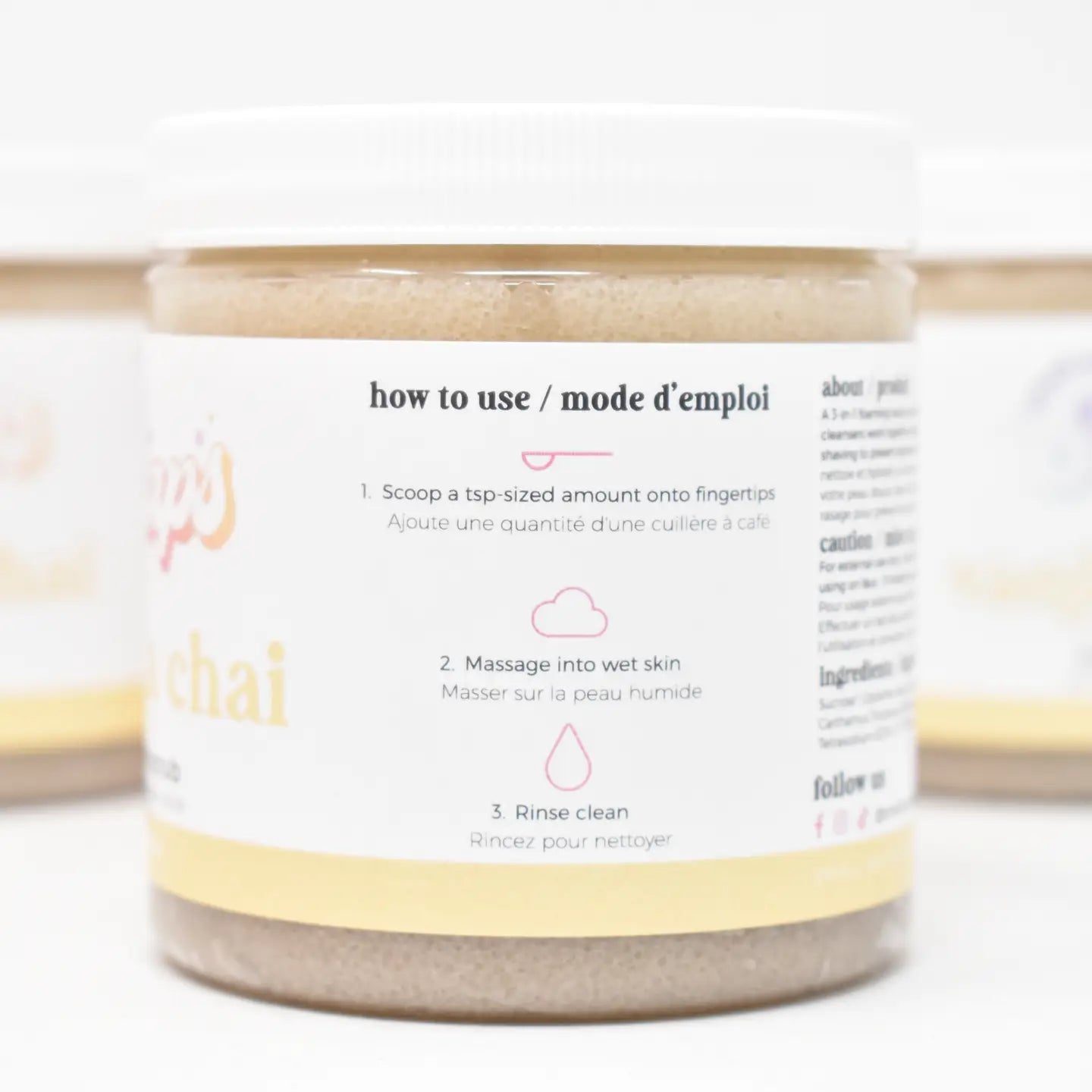 Vanilla Chai Sugar Scrub