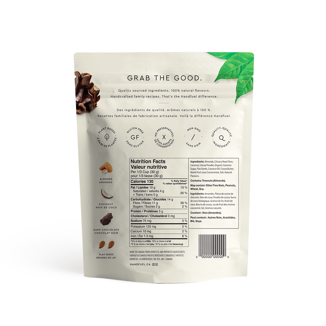 Dark Chocolate Almond Clusters 150g x 12