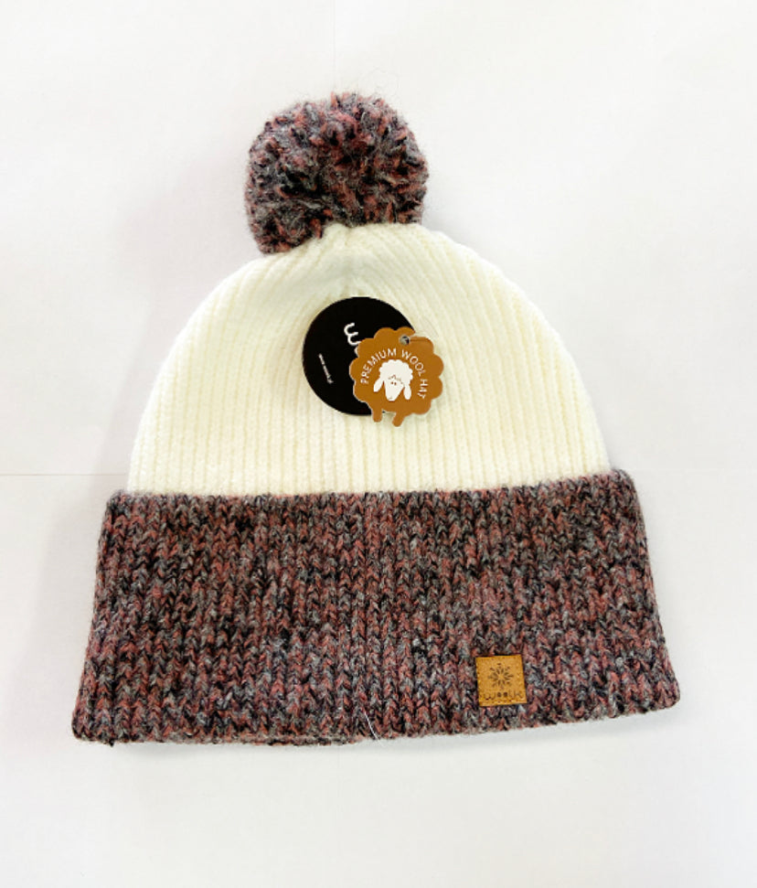 Kimmy Toque Dark Maroon