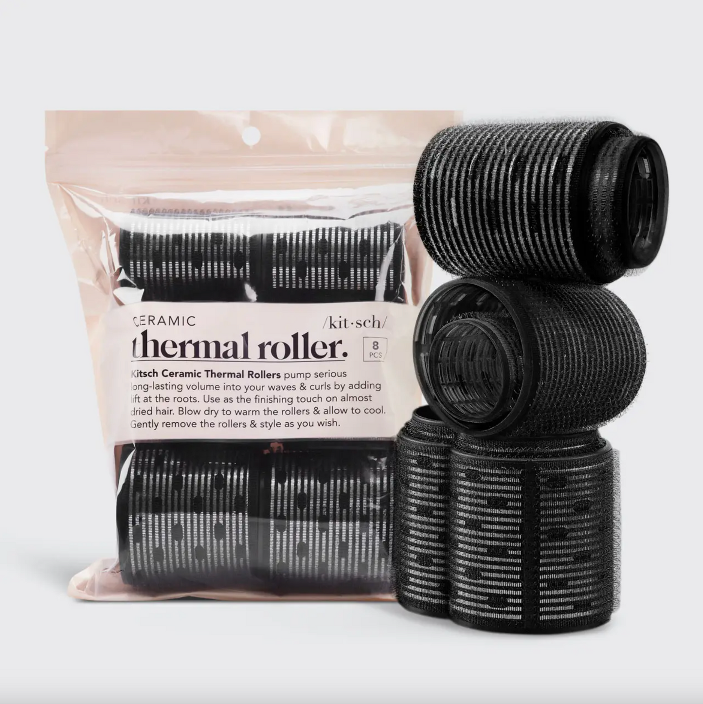 Ceramic Hair Roller 8pc Variety Pack