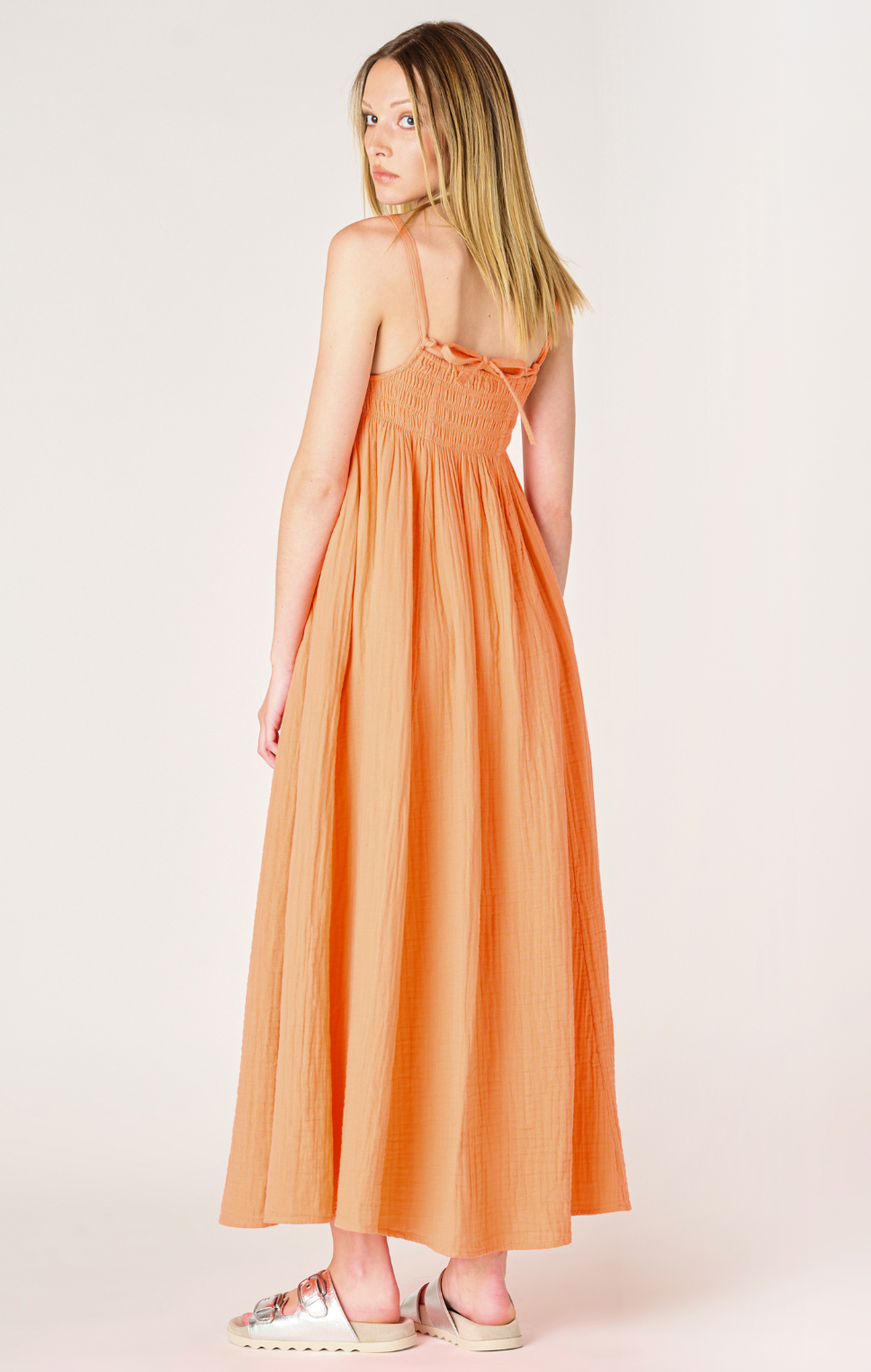 SL TIE BACK MAXI DRESS