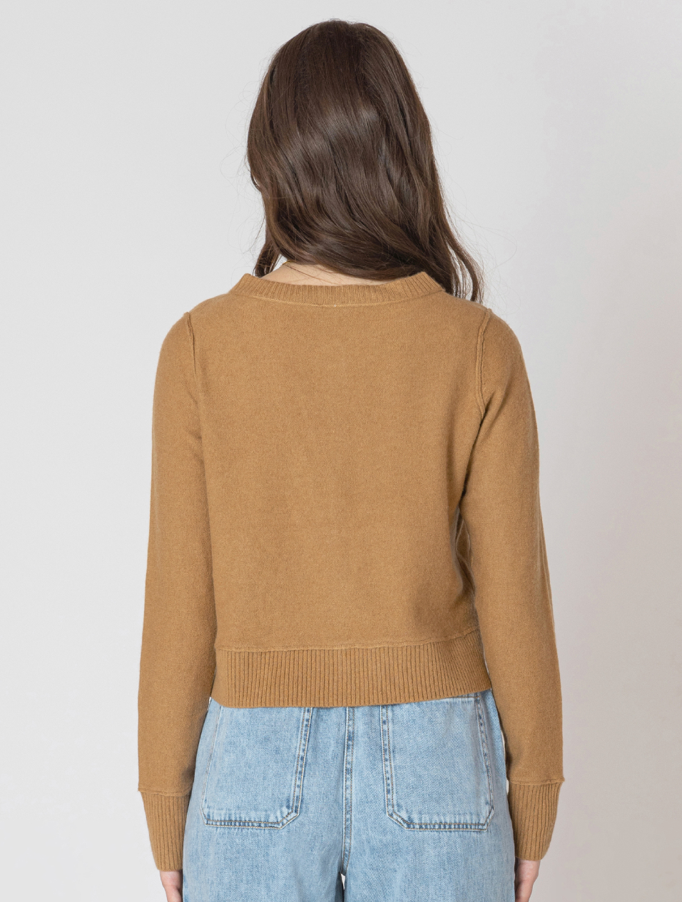 EASY CREWNECK CARDIGAN