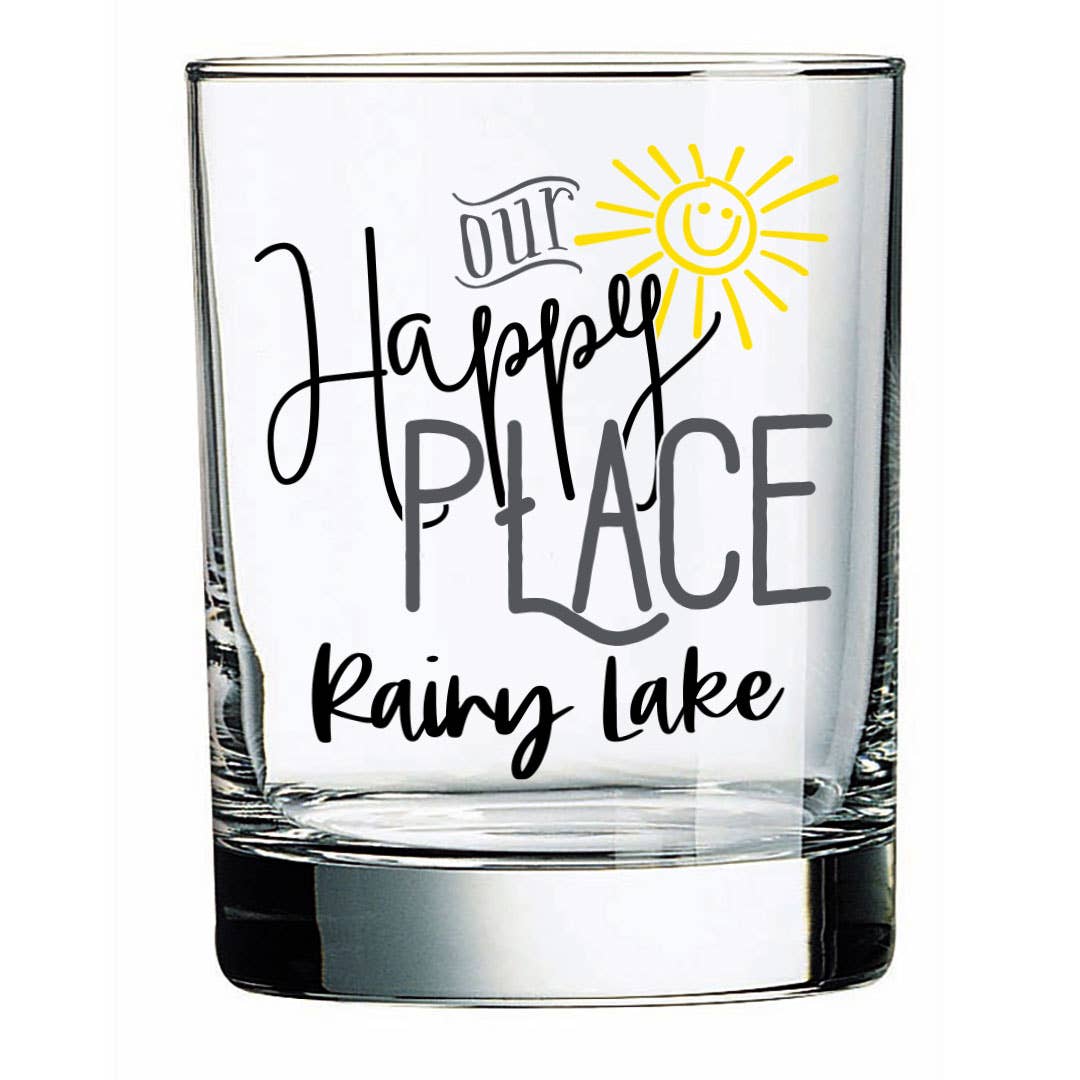 Happy Place (Custom) | 14oz Liquor Glass