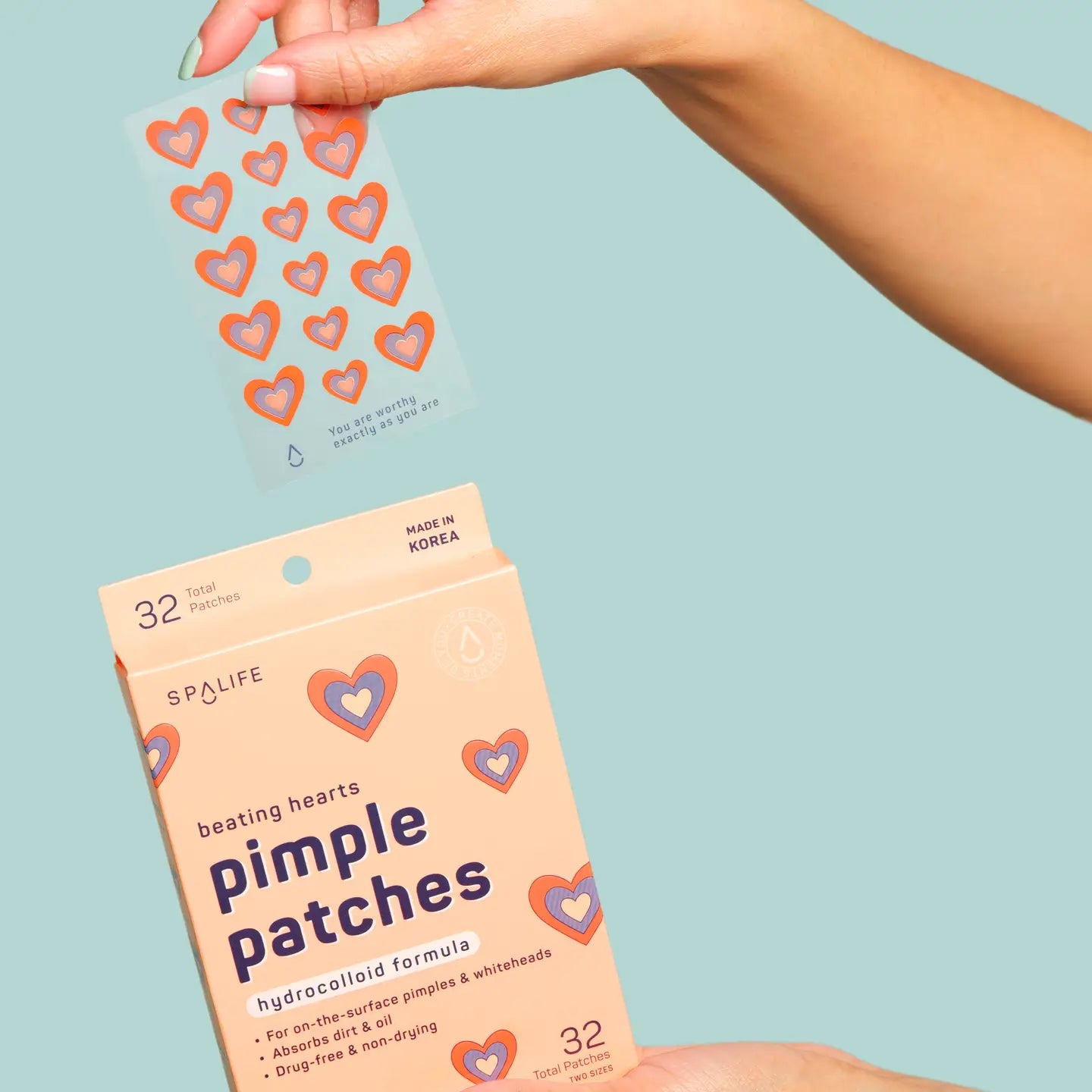 Beating Hearts Hydrocolloid Pimple Patches- 32