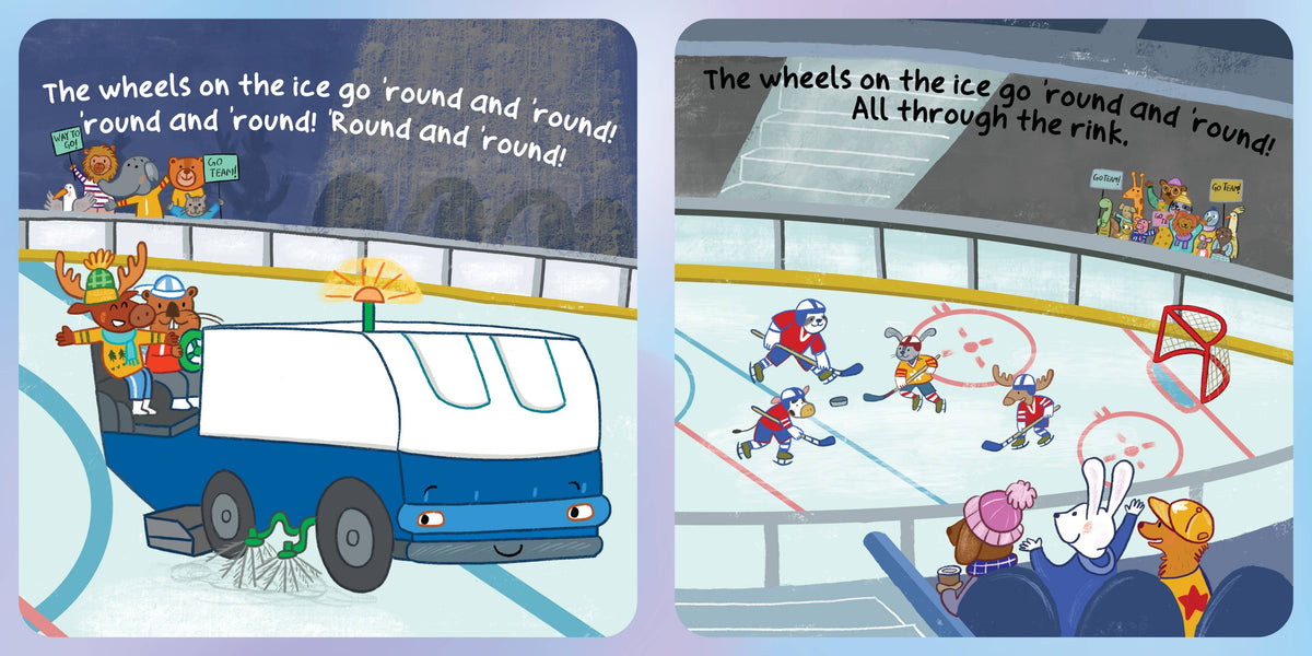 The Wheels On The Ice board book