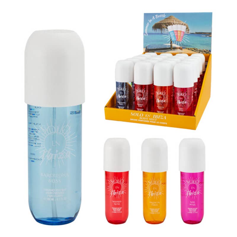 Solo En Ibiza Body Mist PDQ 6.1fl.oz/180ml