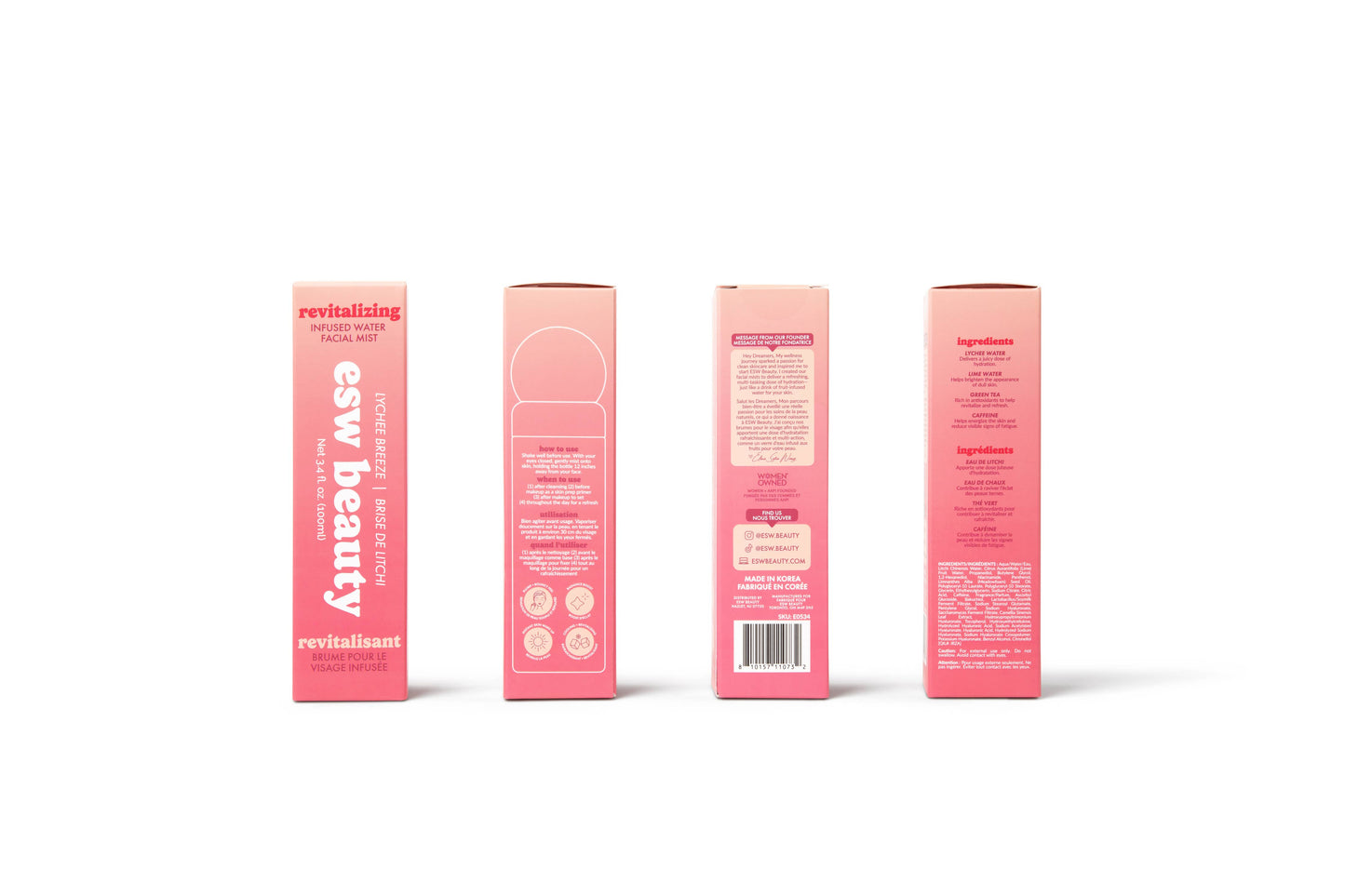 Lychee Breeze Revitalizing Infused Water Facial Mist