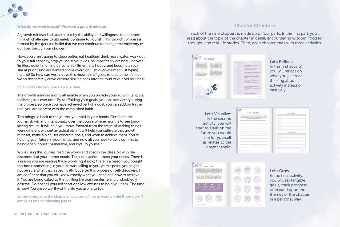 Realistic Self-Care for Moms: A Guided Journal