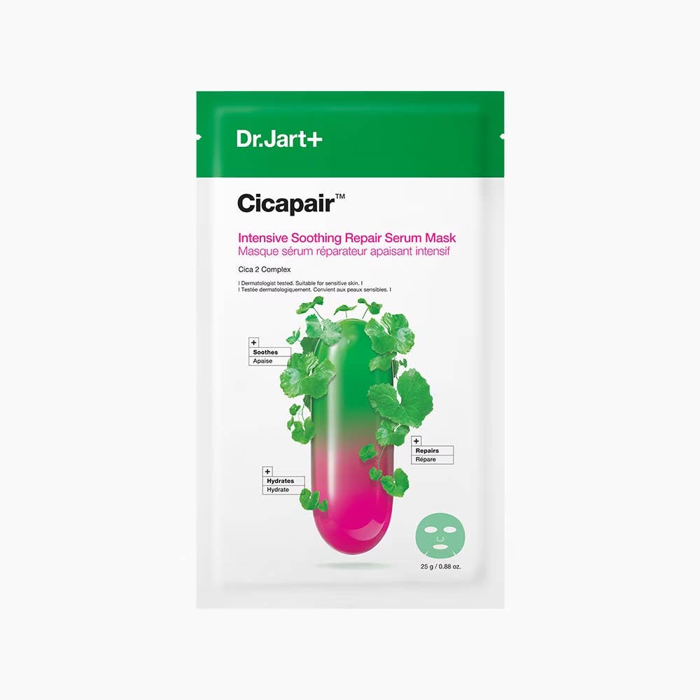 DR.JART+ CICAPAIR SENSITIVE SKIN SERUM FACE MASK 4 REDNESS
