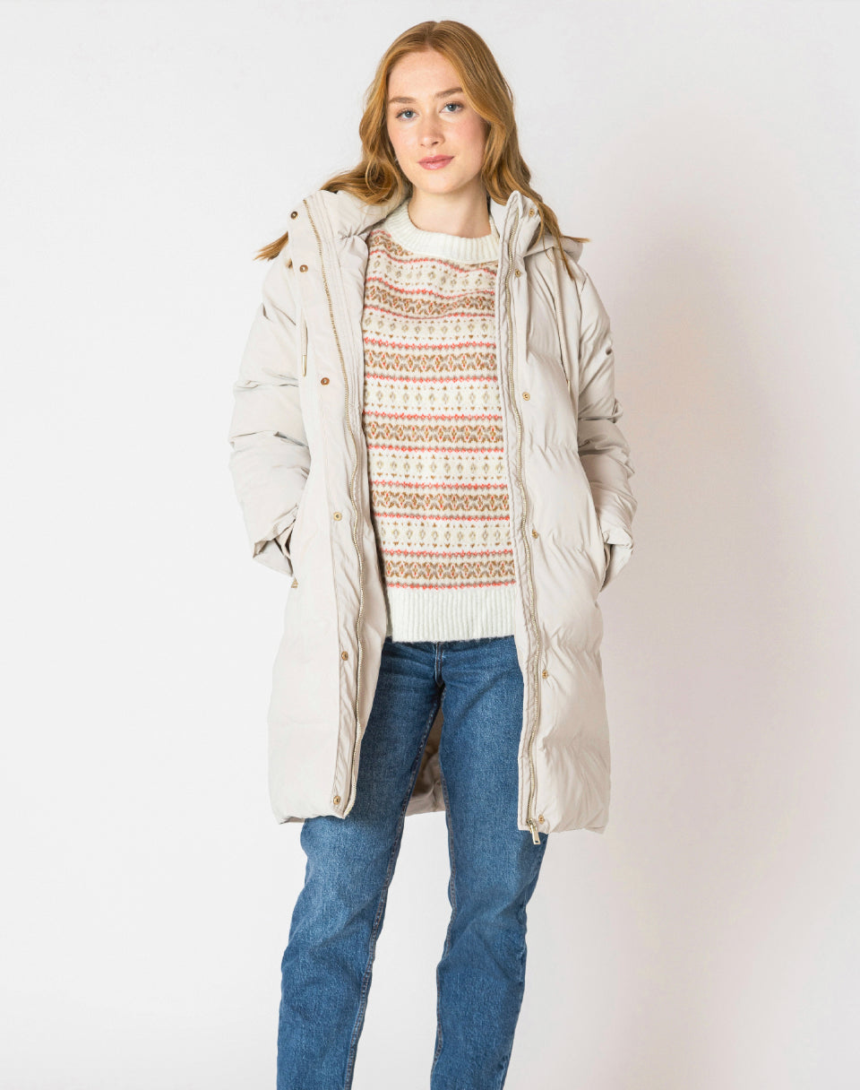 Hooded Puffer Coat