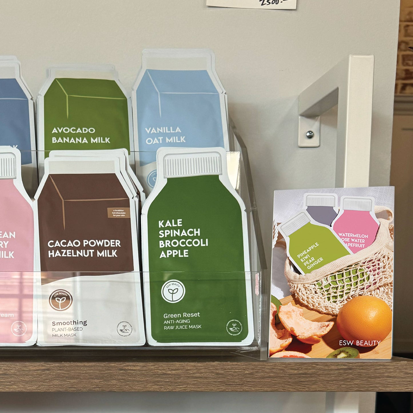 Sheet Mask - Table Tent Card