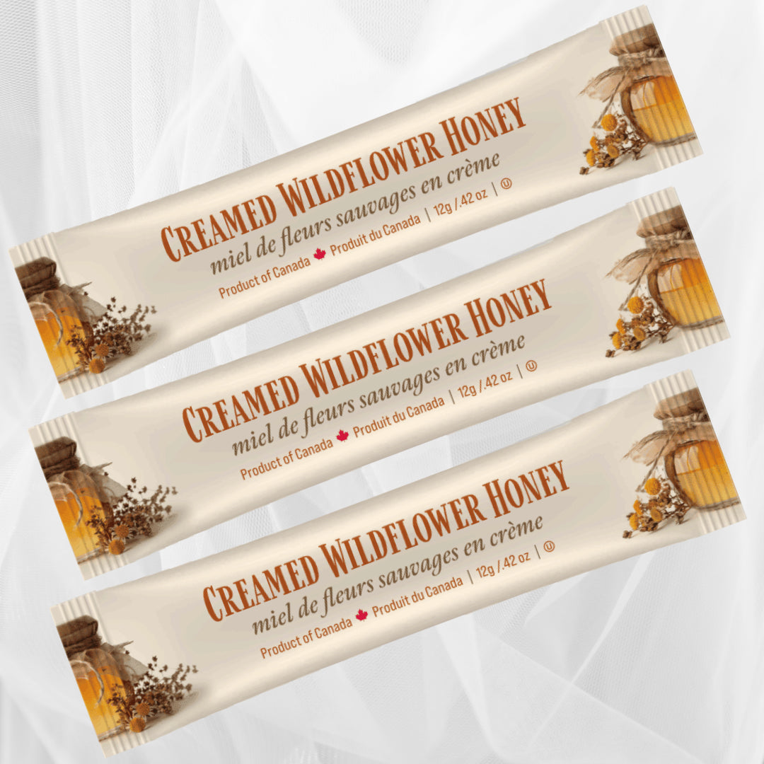 Honey Squeeze Pack - Creamed Wildflower Honey - OU