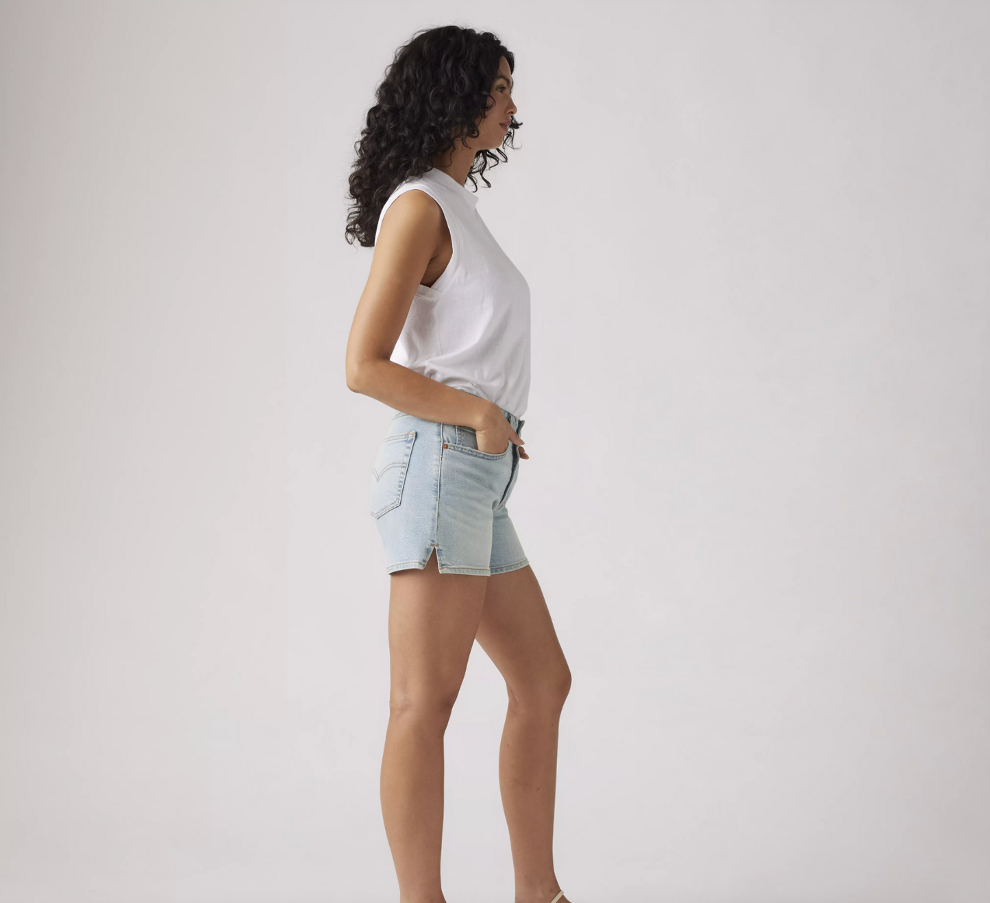 A-line shorts all the while short