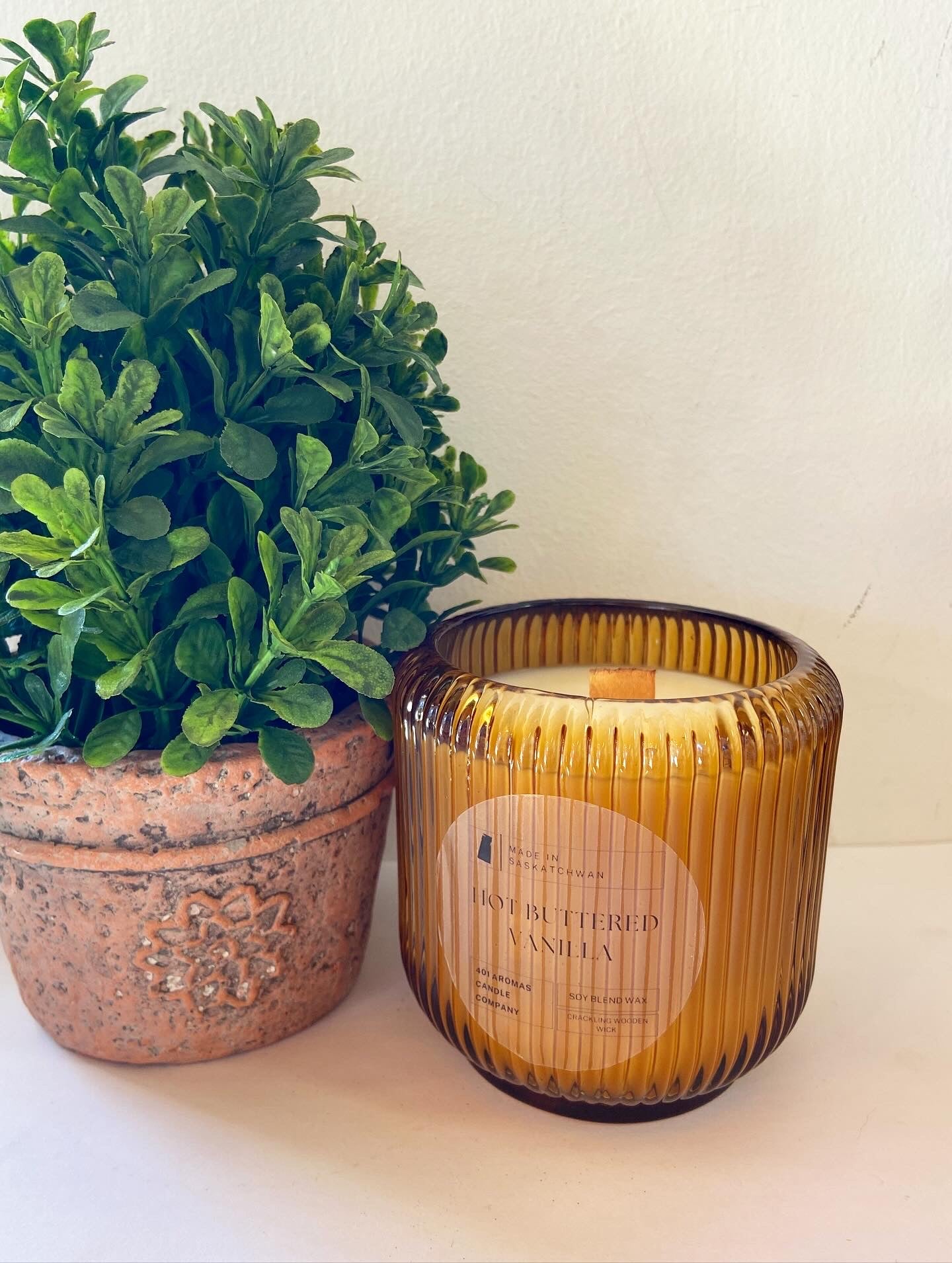 Hot Buttered Vanilla 7oz Candle