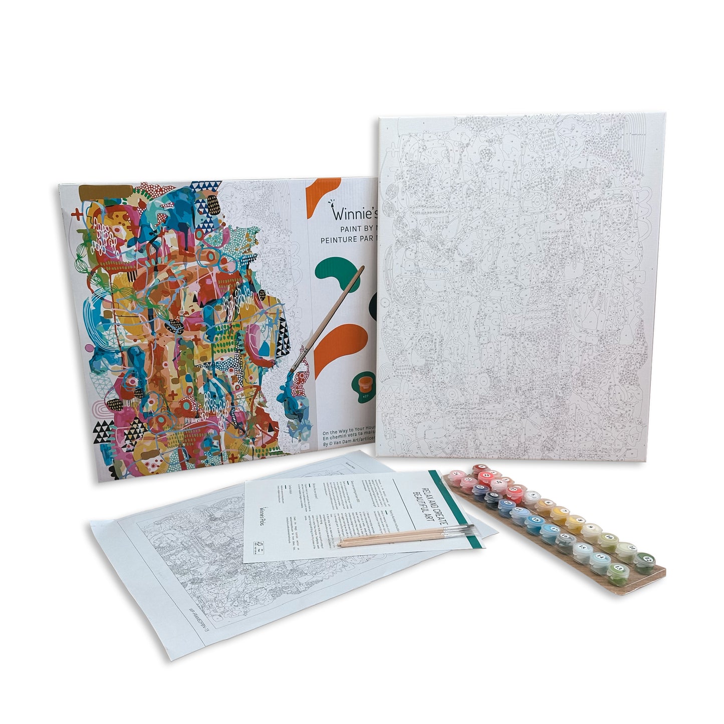 Floral bouquet - Framed paint by numbers for Adults