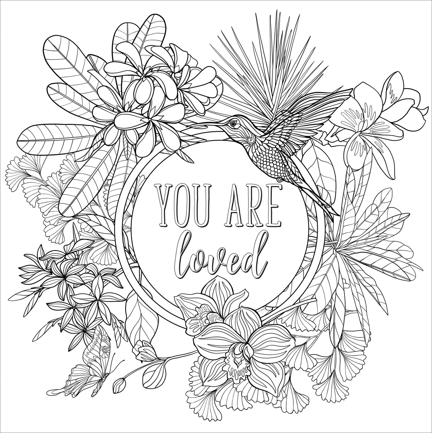 Self Care Artist's Coloring Book