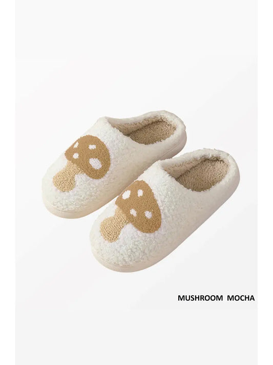 Mushroom Mocha Slippers