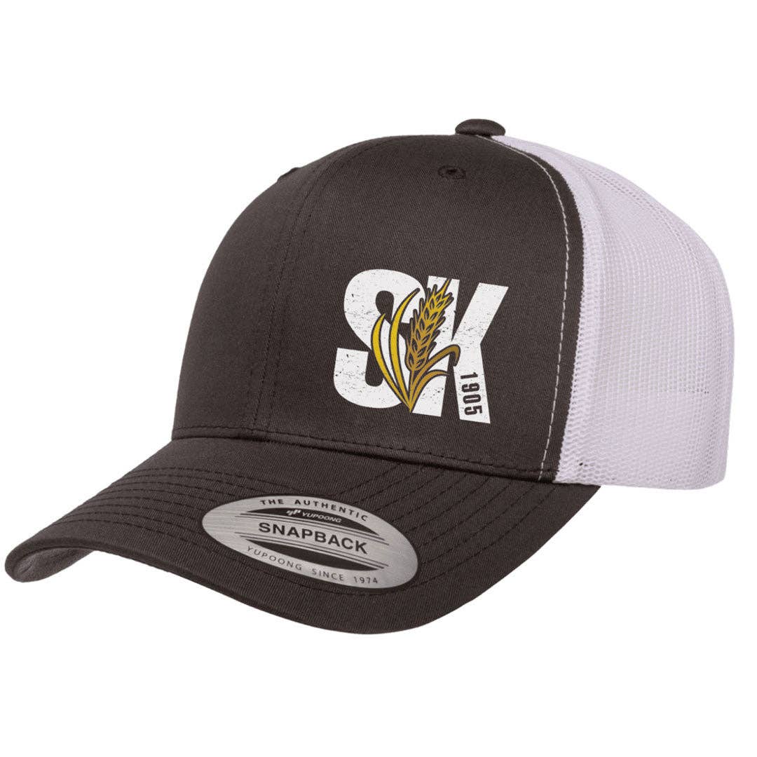 Saskatchewan 1905 | Hat: Brown / Black / Printed