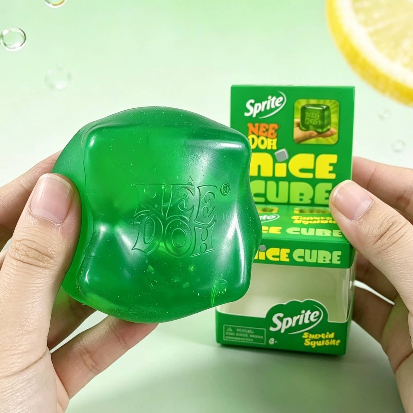 Nice Cube Stress Cube Squishy Toy Stress Relief Toy - Starbucks