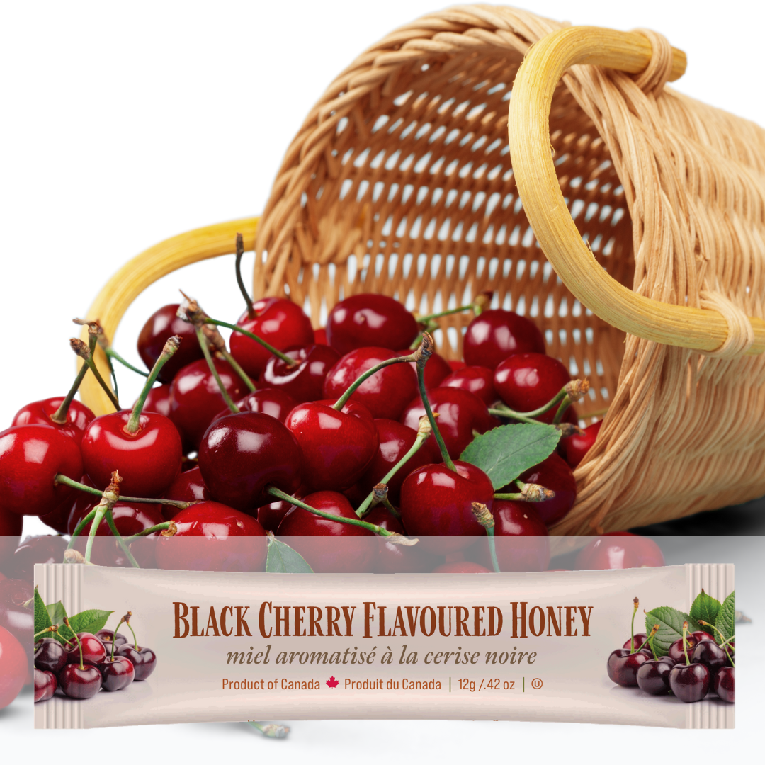 Honey Squeeze Pack - Black Cherry Flavoured - OU Kosher