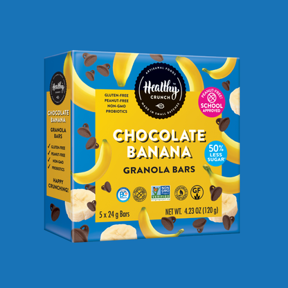 Chocolate Banana Granola Bars: 1 Box