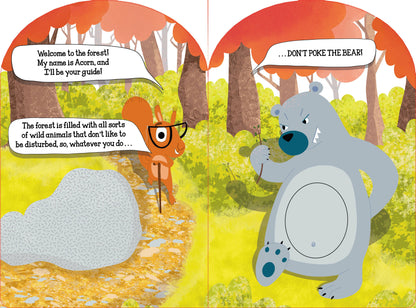 Don't Poke the Bear! Touch and Feel (board book)