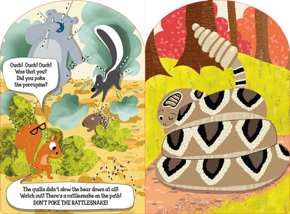 Don't Poke the Bear! Touch and Feel (board book)