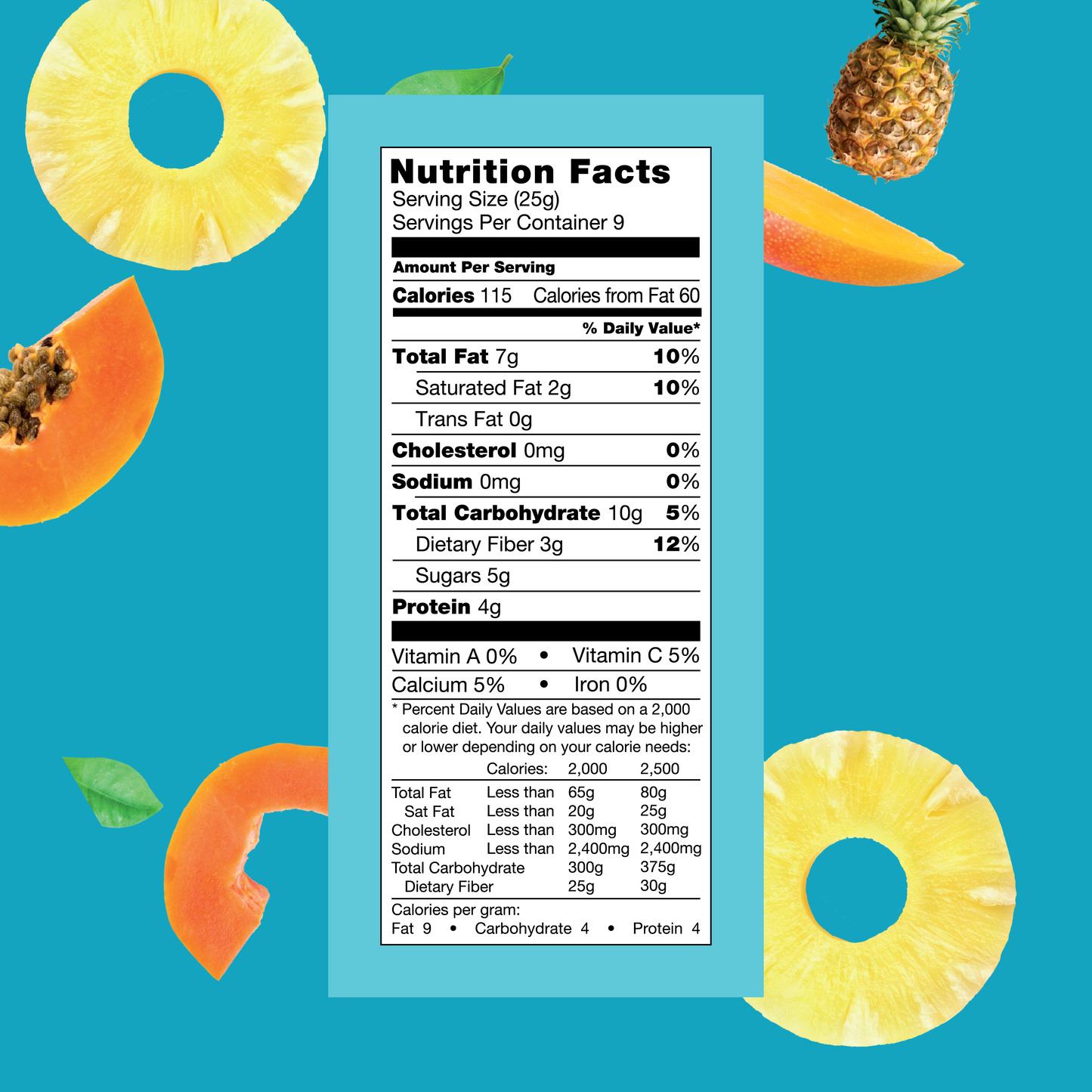Tropical Escape Trail Mix: 6-Pack