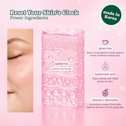 Green Reset Anti Aging Raw Juice Sheet Mask: With Peg Hole