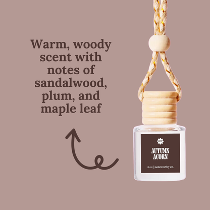 Car Diffusers | Fall Scents (NEW 2026): Mylar Bags / Golden Leaves