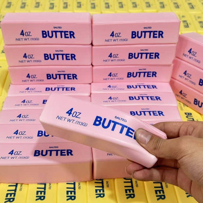 Butter Stick Squishy Toy Slow Rising Fidget Toy: Pink-13cm