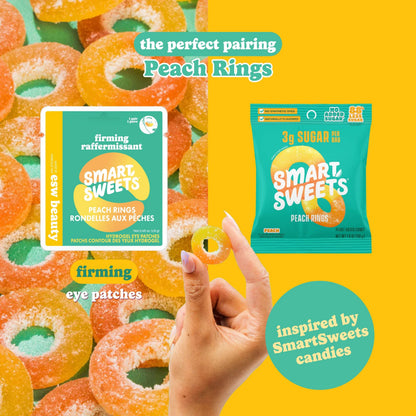 ESW x SmartSweets Firming Peach Rings Eye Patches: 10 pc PDQ