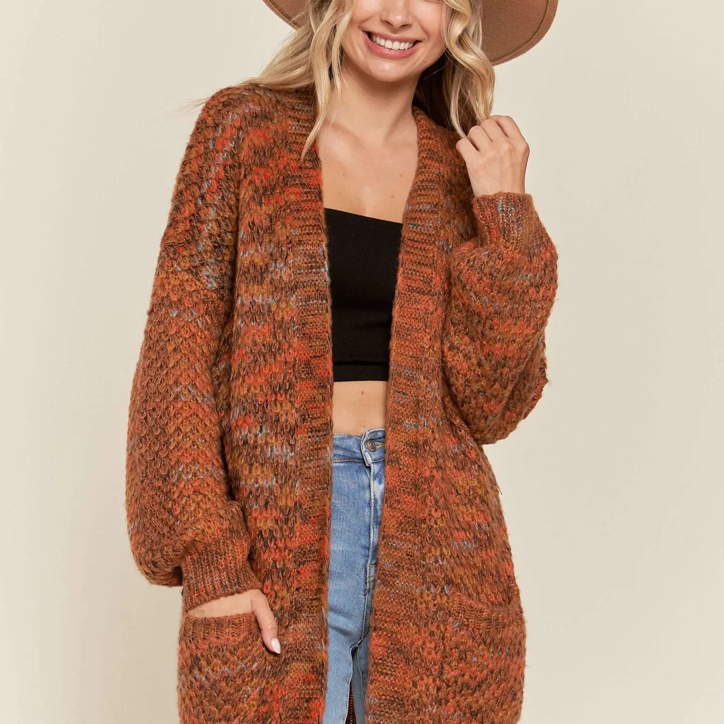 Comfy Knitted Sweater Cardigan