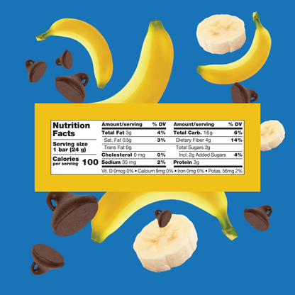 Chocolate Banana Granola Bars: 1 Box