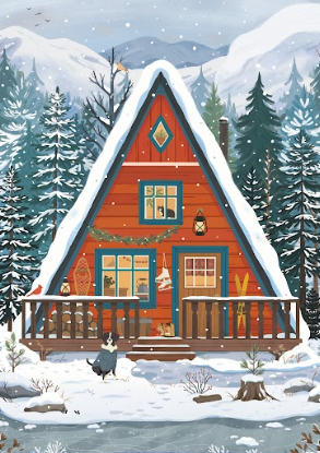 Midwinter Retreat | 1000-Piece Puzzle | Designed in Canada
