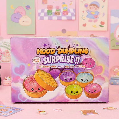 Bead Filled Dumpling Shape Squishy Soft Stress Relief Toy: Dreamy Dumpling / ONE SIZE
