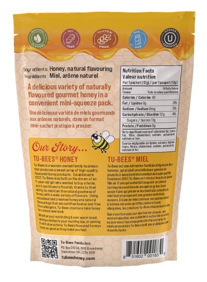 Honey Squeeze Packs - Pouch - Variety Pk of 8 minis