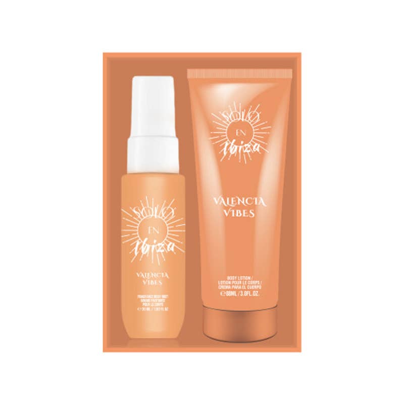 Womens 2pc Mist Set VALENCIA VIBES - Body Mist & Body Lotion