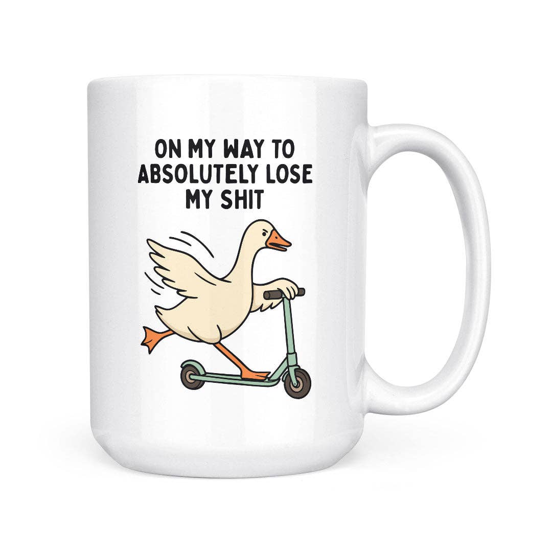 Lose My Shit | 15oz Mug: Standard White