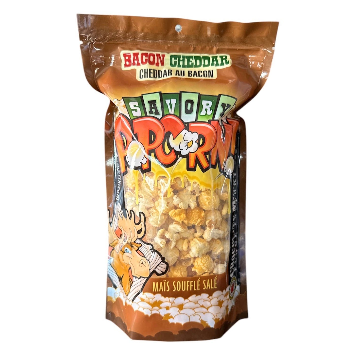 NEW Savory Popcorn - BACON CHEDDAR: 55g