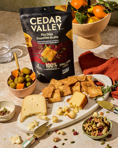 Mediterranean Za'atar Pita Chips