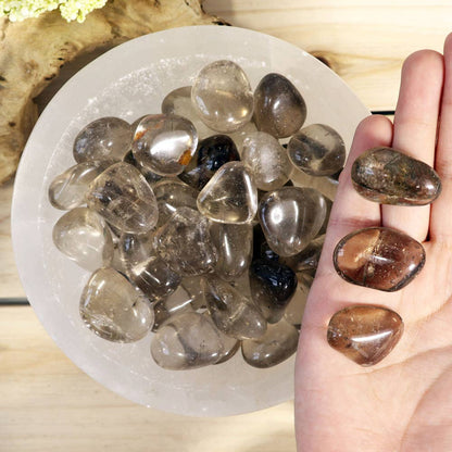 1 lb Smoky Quartz Tumbled Stones