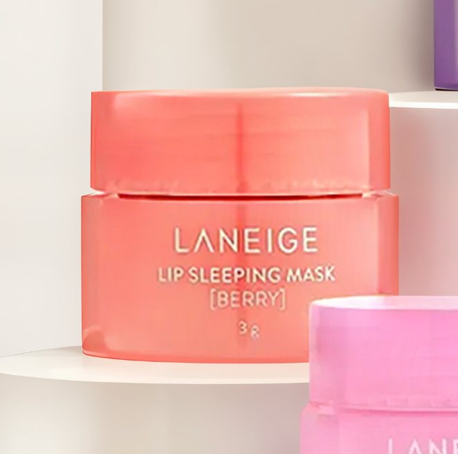 [LANEIGE] Lip Sleeping Mask, 4 Flavors – Mini (3g): Sweet Candy (Mini 3g)