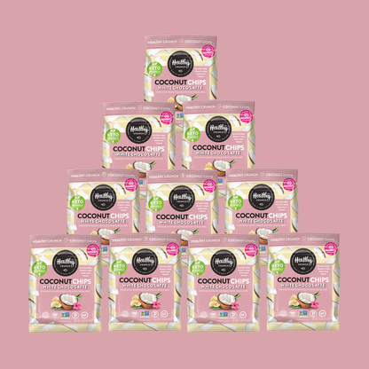 White Choco'Latte Coconut Chips: 6-Pack
