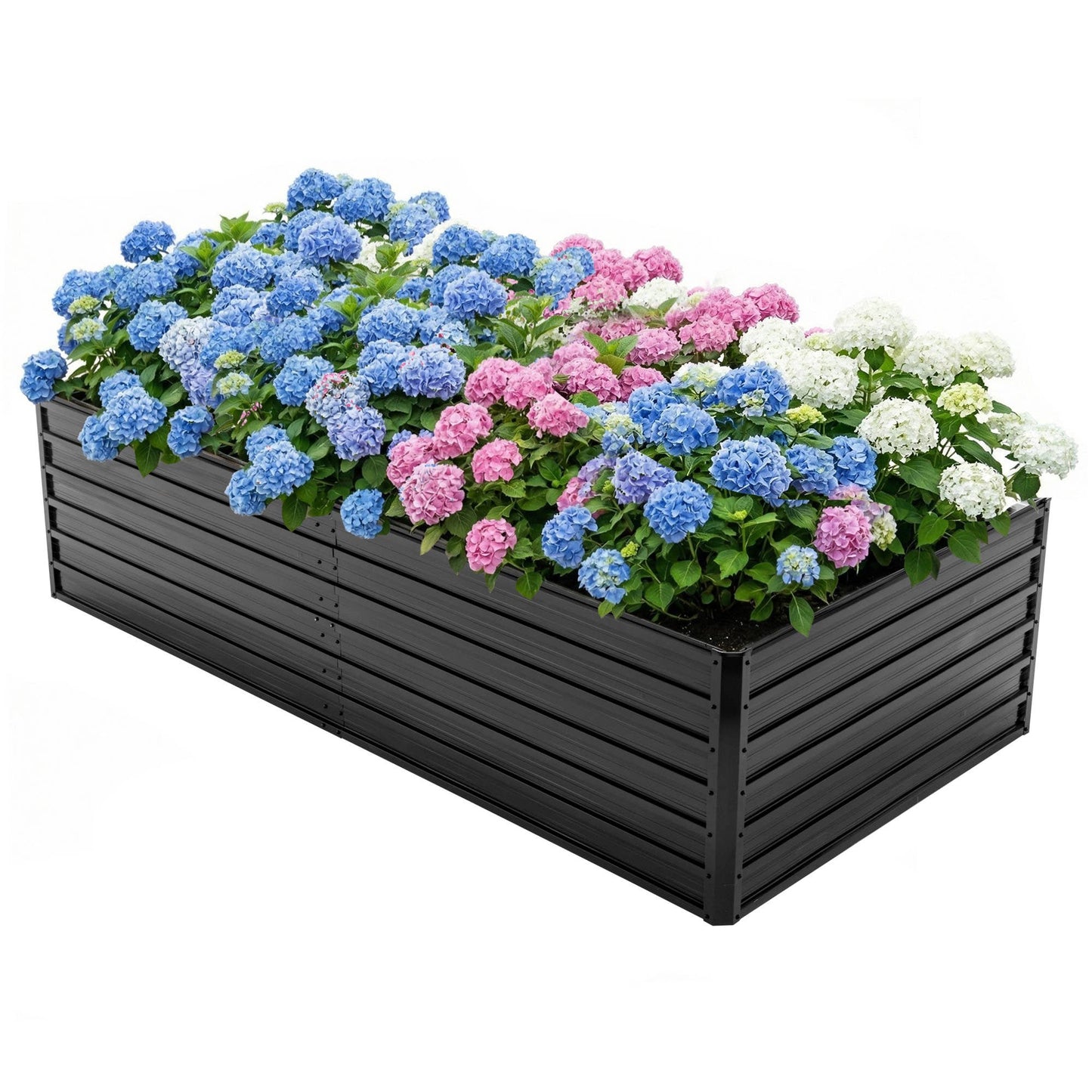 8x4 Galvanized Raised Garden Bed Planter for Gardens