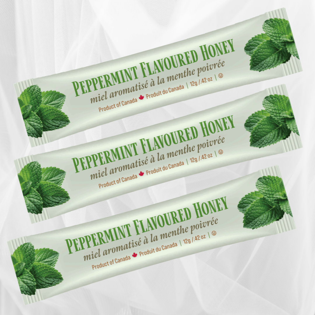Honey Squeeze Pack - Peppermint Flavoured - OU Kosher