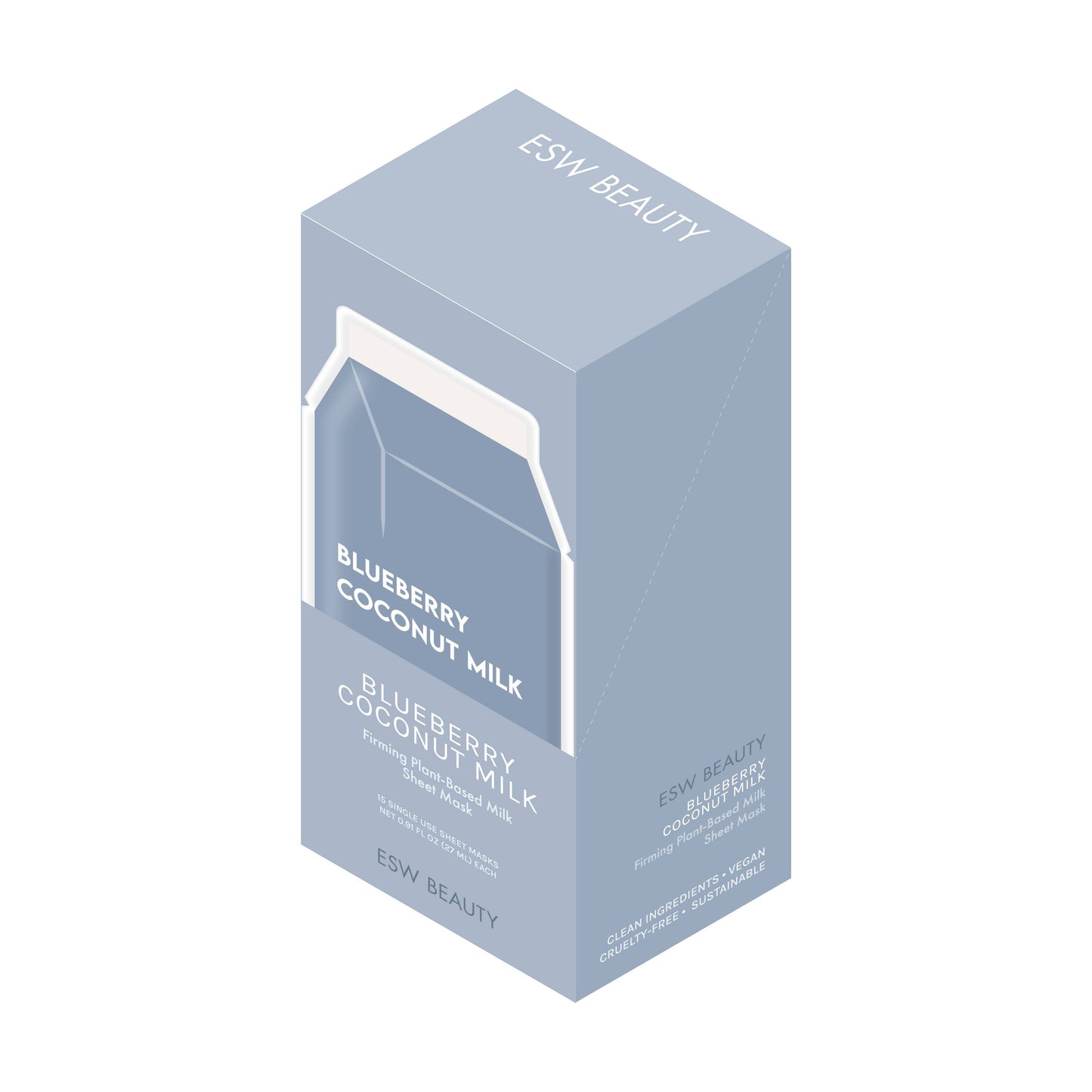 Blueberry Coconut Milk Firming Filled PDQ Display: 10 pc