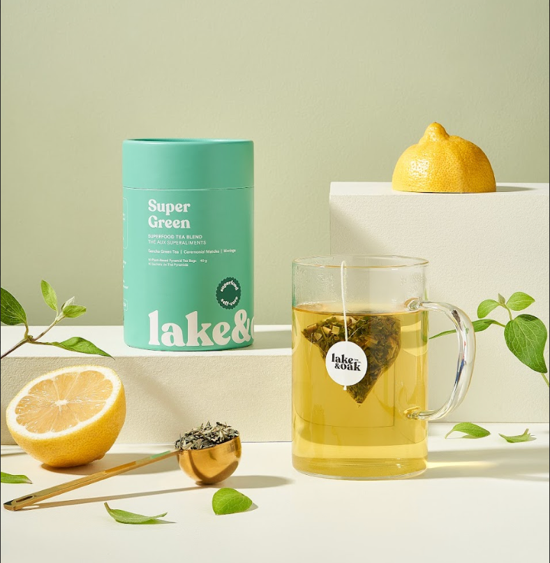 Super Green: Glass Loose-leaf Jar - 24 Cups
